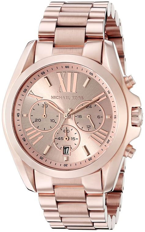 Michael Kors Damenuhr MK5503 Bradshaw XL Rosé 